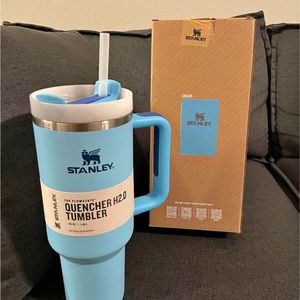 40oz blue Stanley tumbler